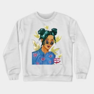 Girls fashion Crewneck Sweatshirt